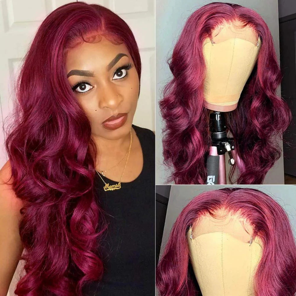 DBO 4x4 99J Body Wave Lace Closure Wig 15