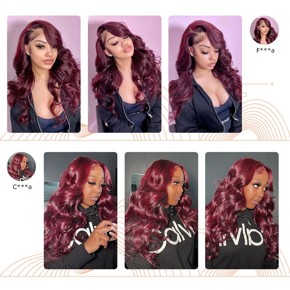 DBO 4x4 99J Body Wave Lace Closure Wig 15