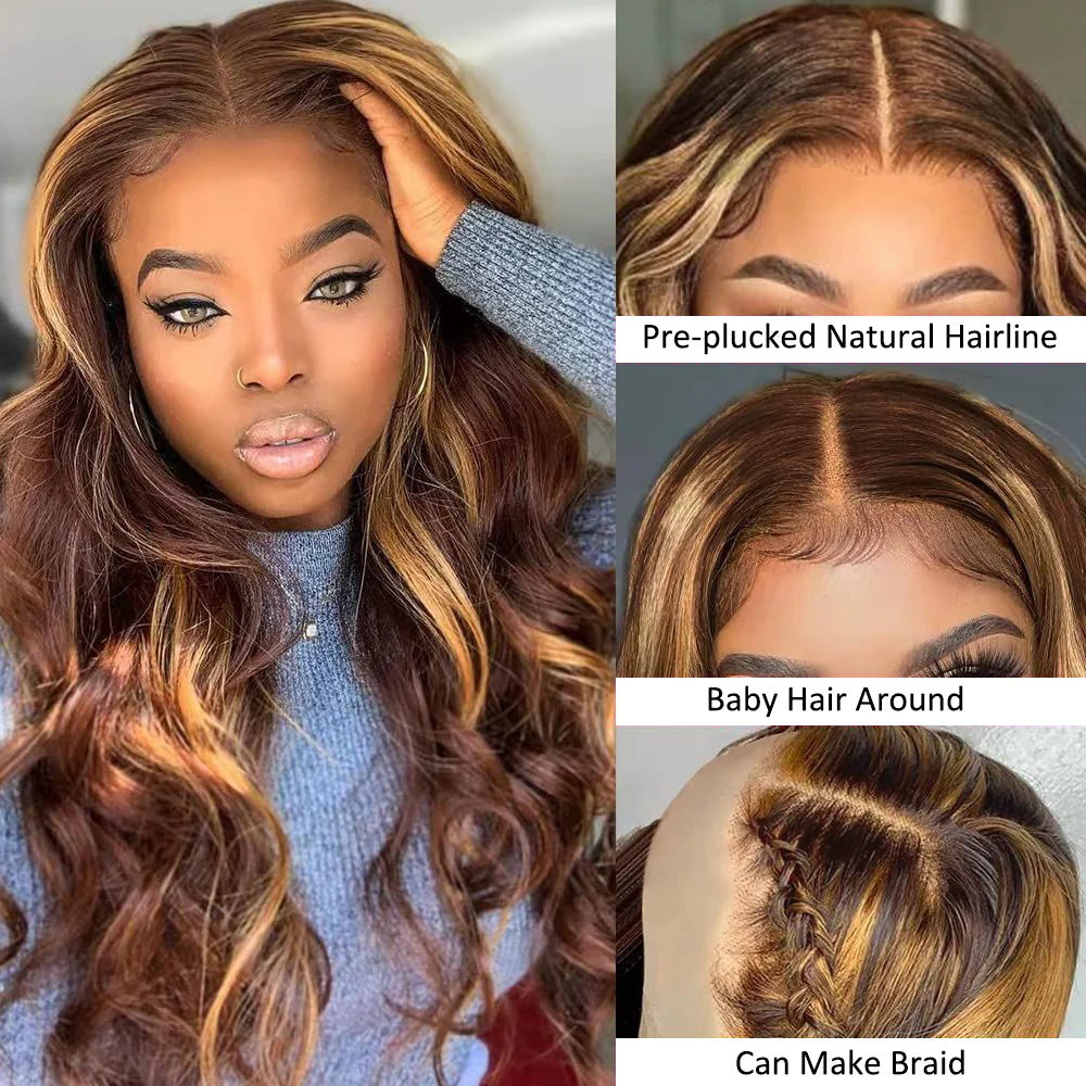 DBO  Body Wave Wig with 13x4x1 Lace Frontal