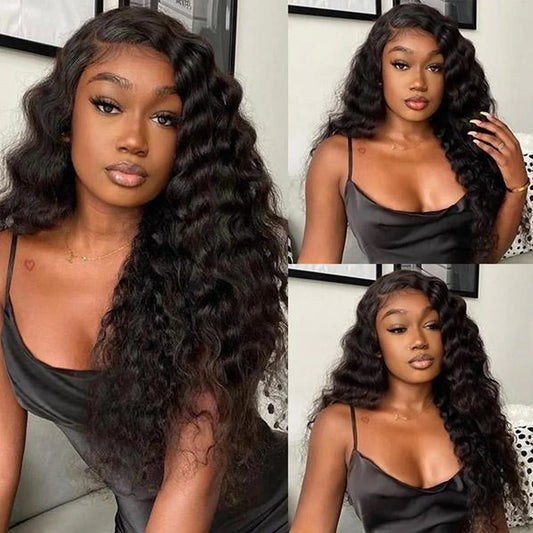 DBO MALL Loose Wave Wig 4x4 Lace Closure  31