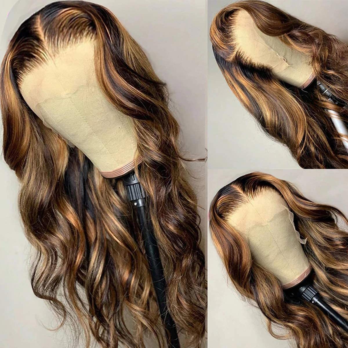 DBO Highlight Body Wave Wig with 4x4 Lace Closure 27