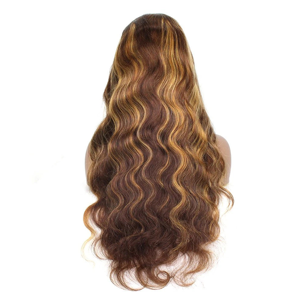 DBO Highlight Body Wave Wig with 4x4 Lace Closure 27